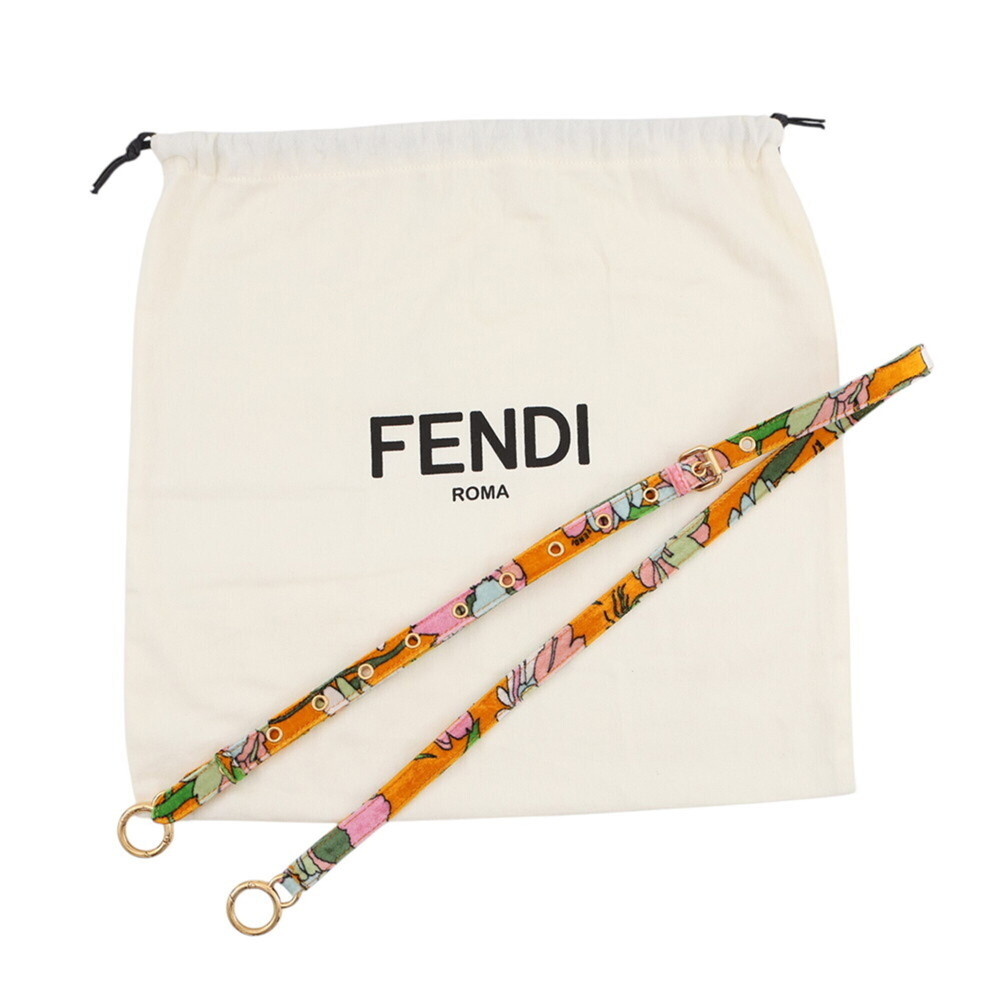 Fendi Peekaboo Iconic Mini Velour Handbag 8BN244 FENDI 2-way - Picture 16 of 16